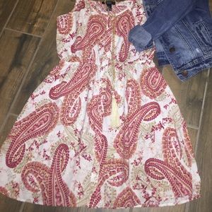 F21 paisley sundress